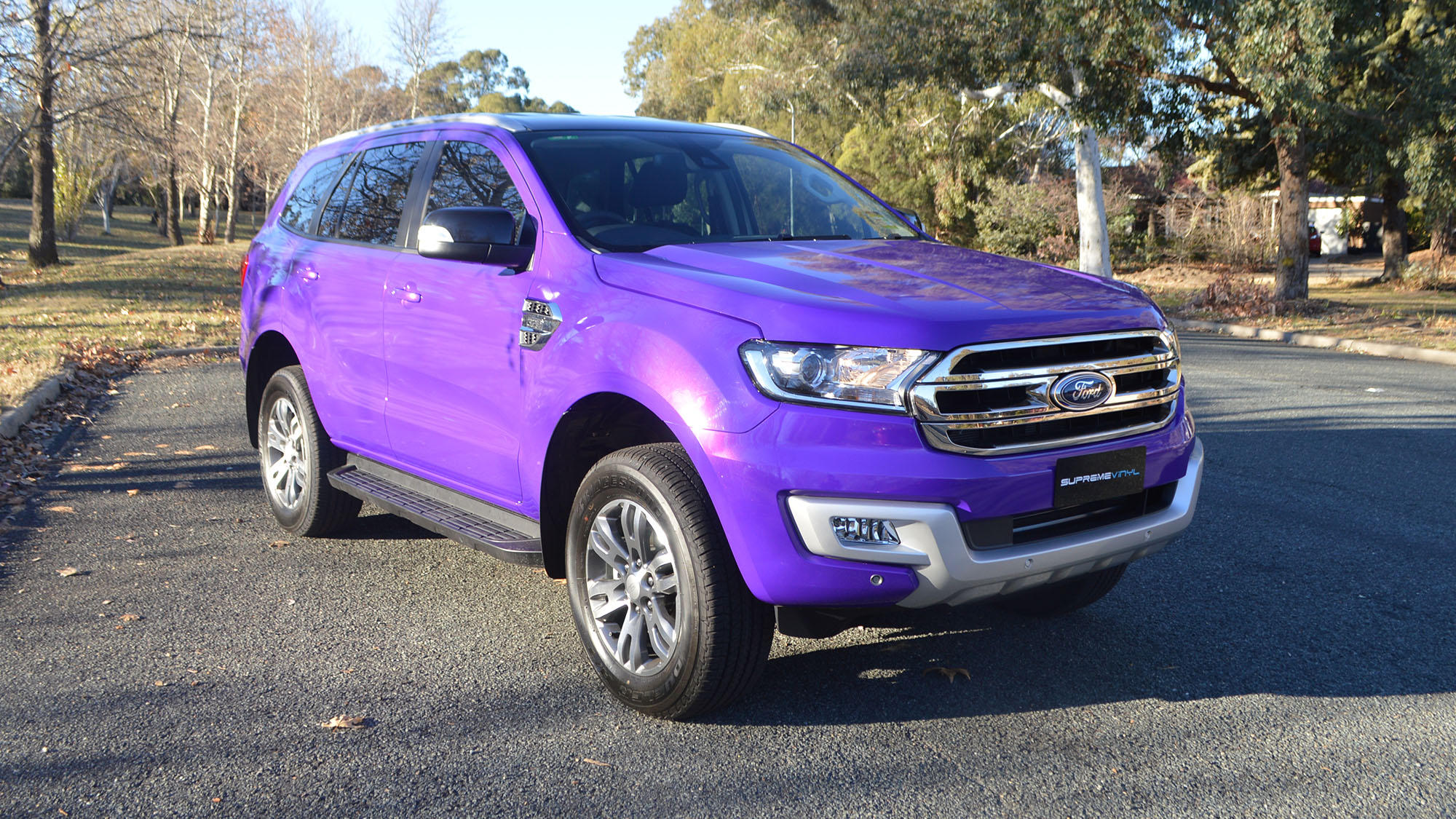 wrapped ford everest